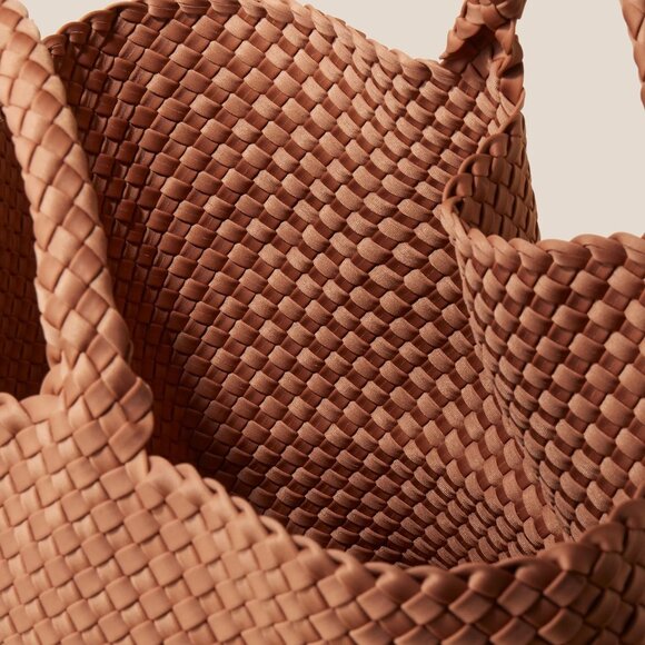 Naghedi St. Barths Large Tote (Cocoa) - Picture 8 of 9